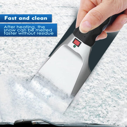 🏆 55K+ SOLD! 🚘✨Vehicle mounted electric heated snow shovel