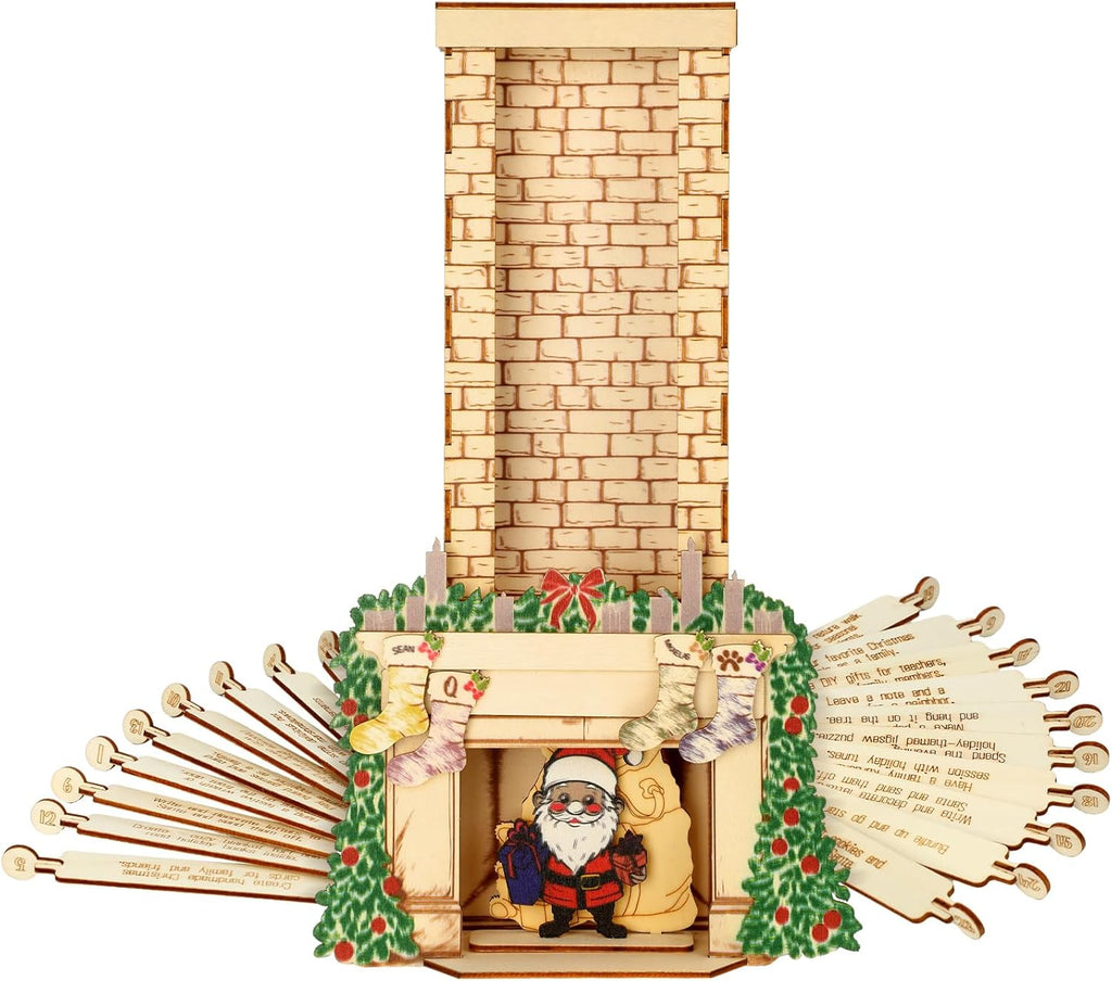 🎅Christmas Sale 49% OFF🏆 50K+ SOLD🎄2025 Santa Chimney Advent Calendar - Home Office Decoration Calendar