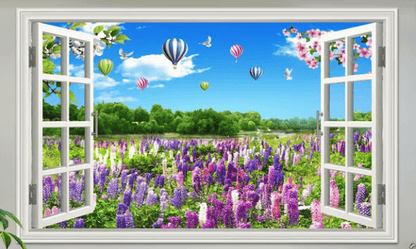 🌸🌸  3D Waterproof And Anti-Fouling Wall Landscape Painting