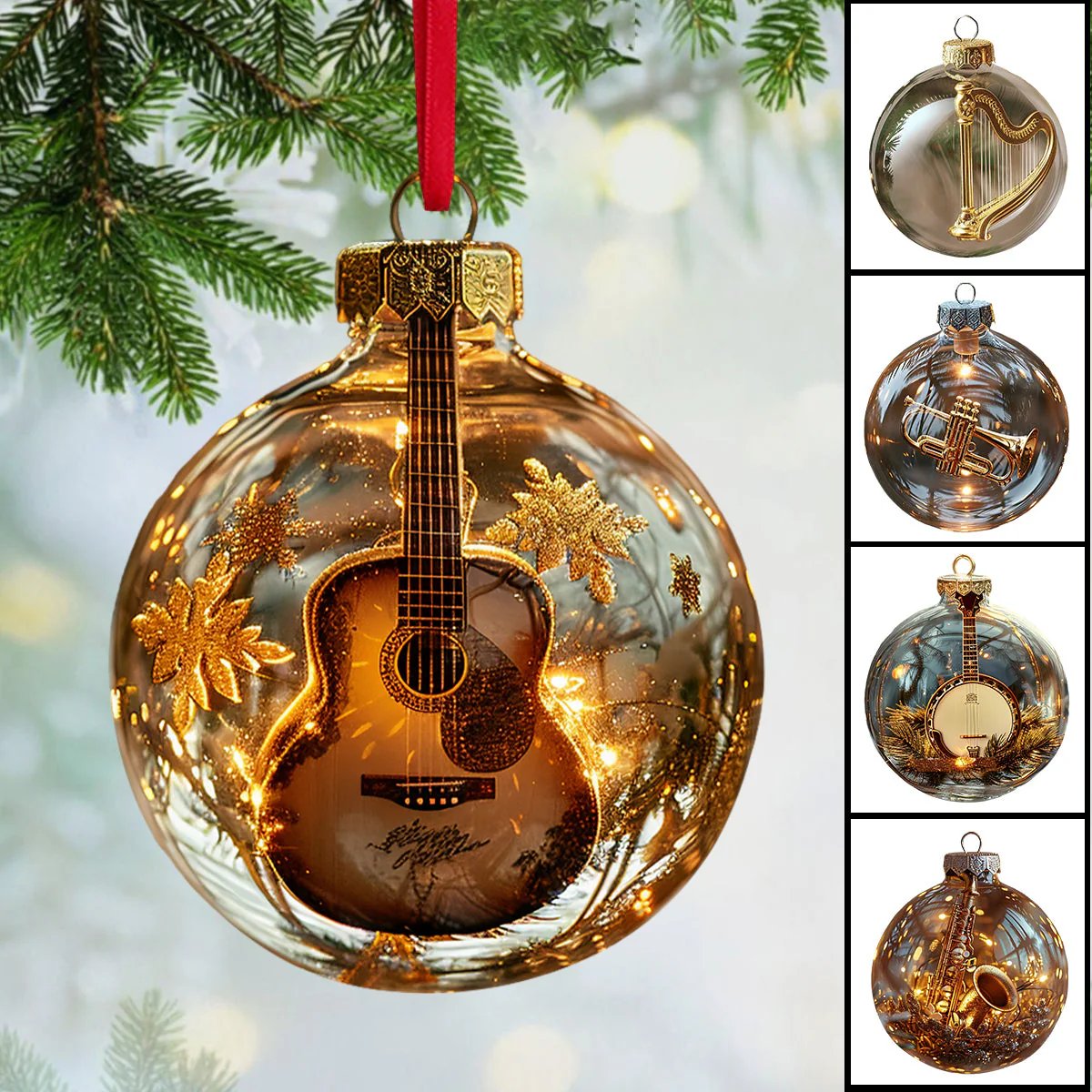 🎶 Christmas-Sale 49% Off – Musical Harmony Ornament 🎄