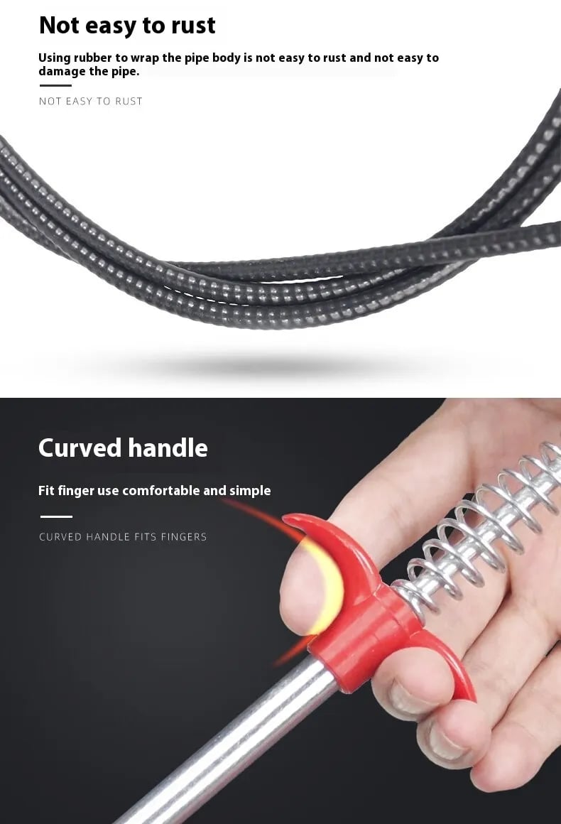 🚀Four-Claw Drain & Pipe Cleaner Tool