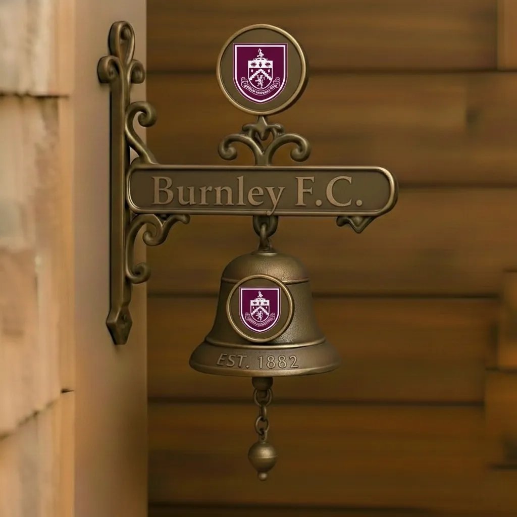 ⚽ Vintage Football Club Brass Bell