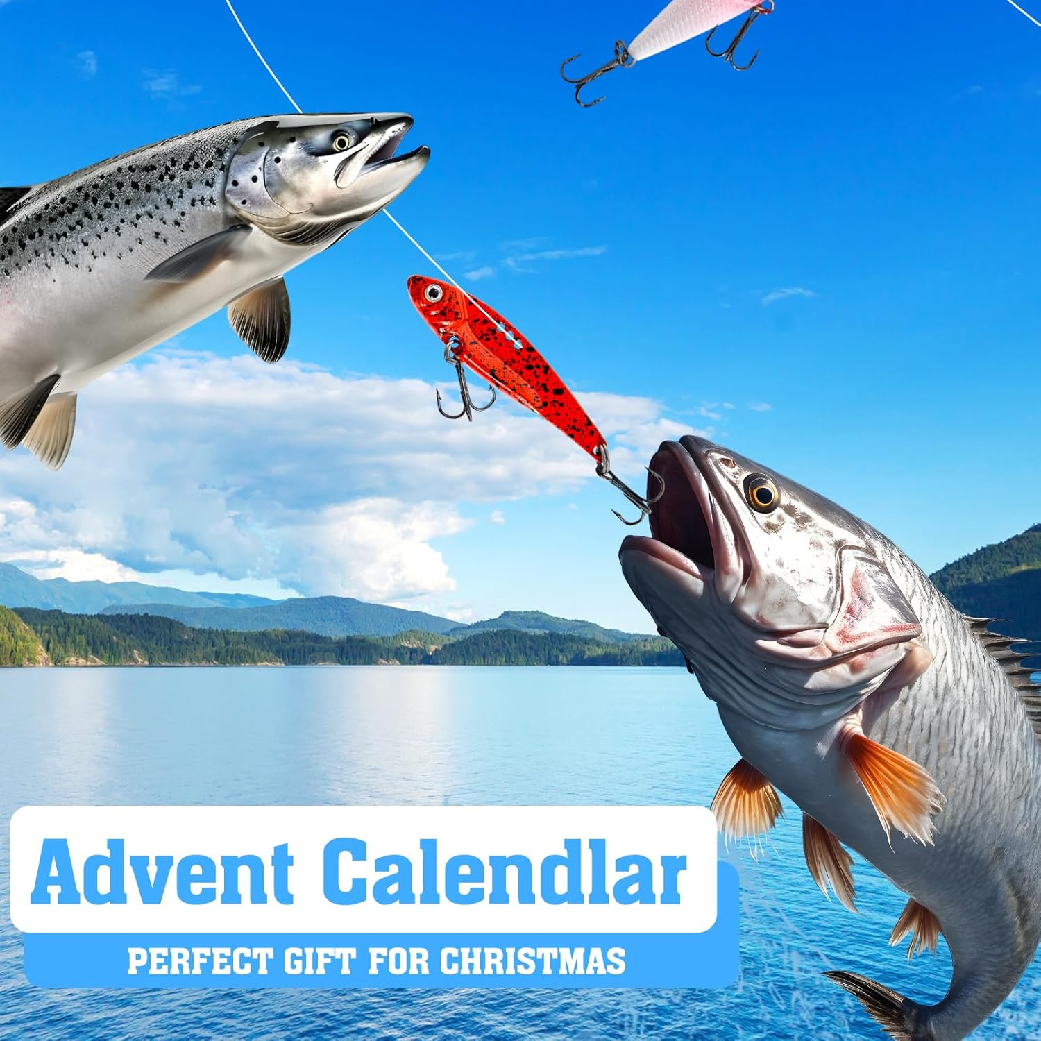 🎣Advent Calendar 2025 Fishing Lure Countdown Calendar