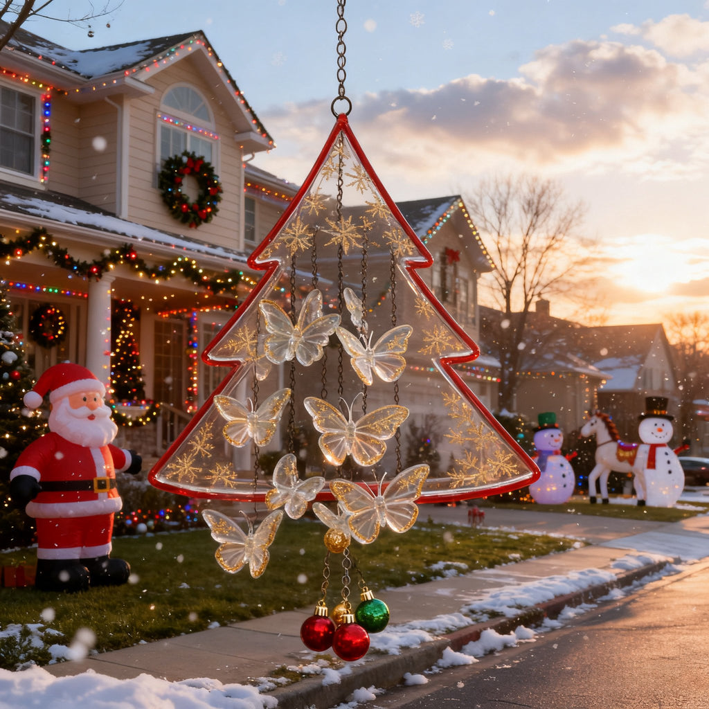 🎄Acrylic Christmas Hanging Ornament Light🙌