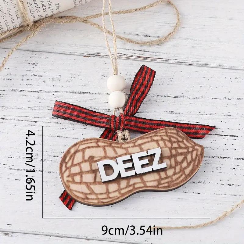 🔥Wooden Peanut Car Hanging Ornament