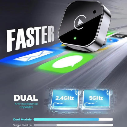 🚗 2025 Wireless CarPlay & Android Auto Adapter