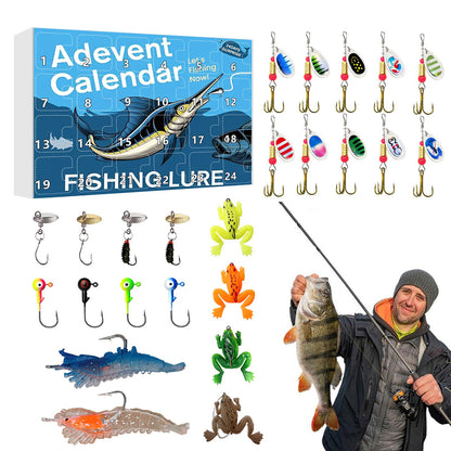 🎣Advent Calendar 2025 Fishing Lure Countdown Calendar