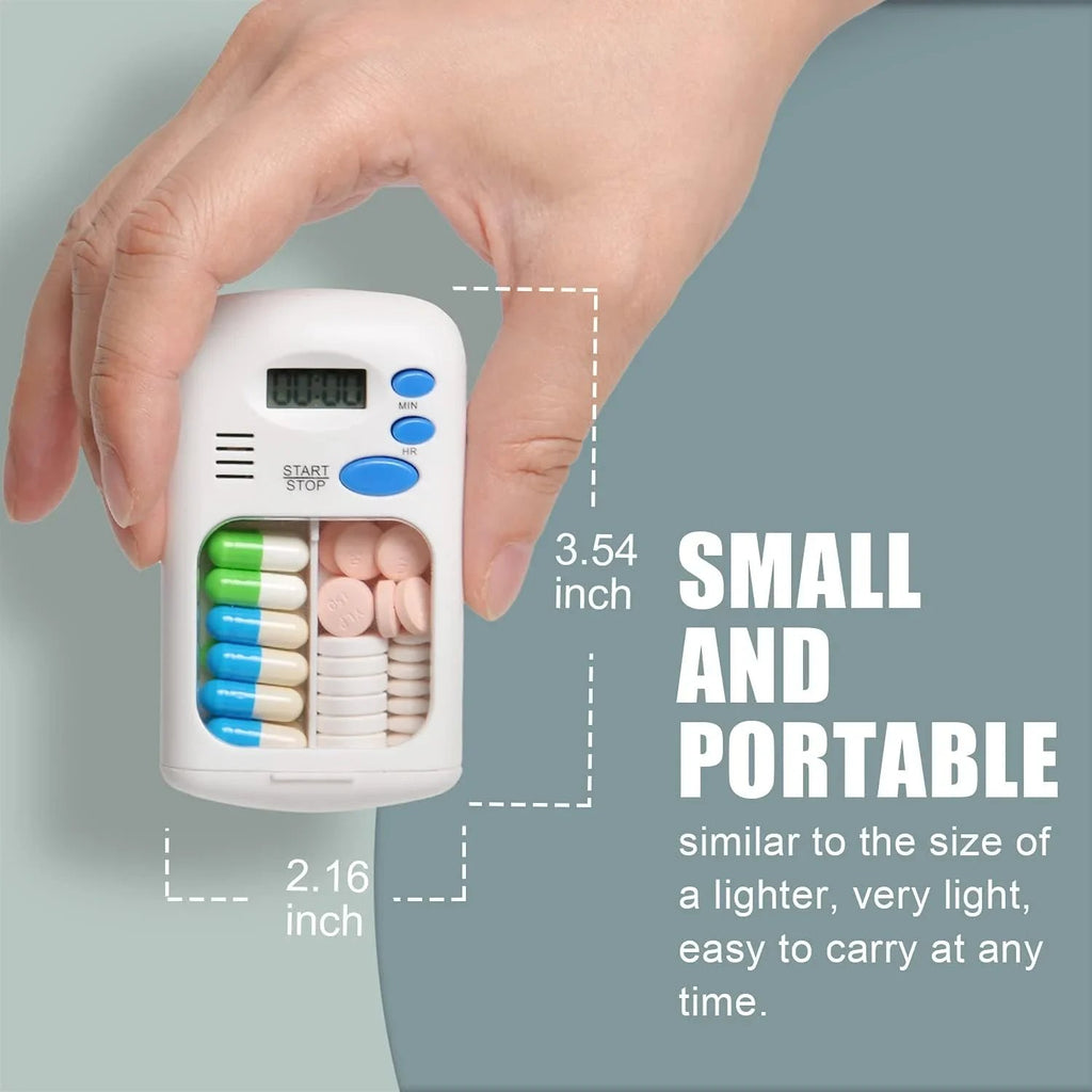 🔥2025 New Arrival🔥💊 Smart Medication Box with 0.7 Inches LCD