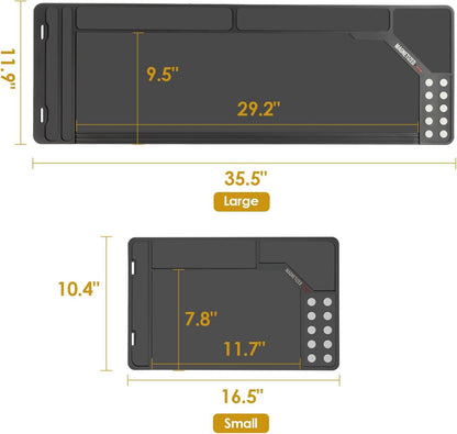 2025 New Arrival🔥-Tool cleaning pads Cleaning pads with magnetic dots, non-slip and oil resistant