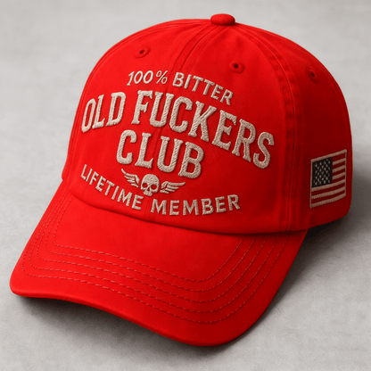 🔥⏰BUY 3 GET 1 FREE- “Old Fuckers Club“ - Vintage Baseball Cap