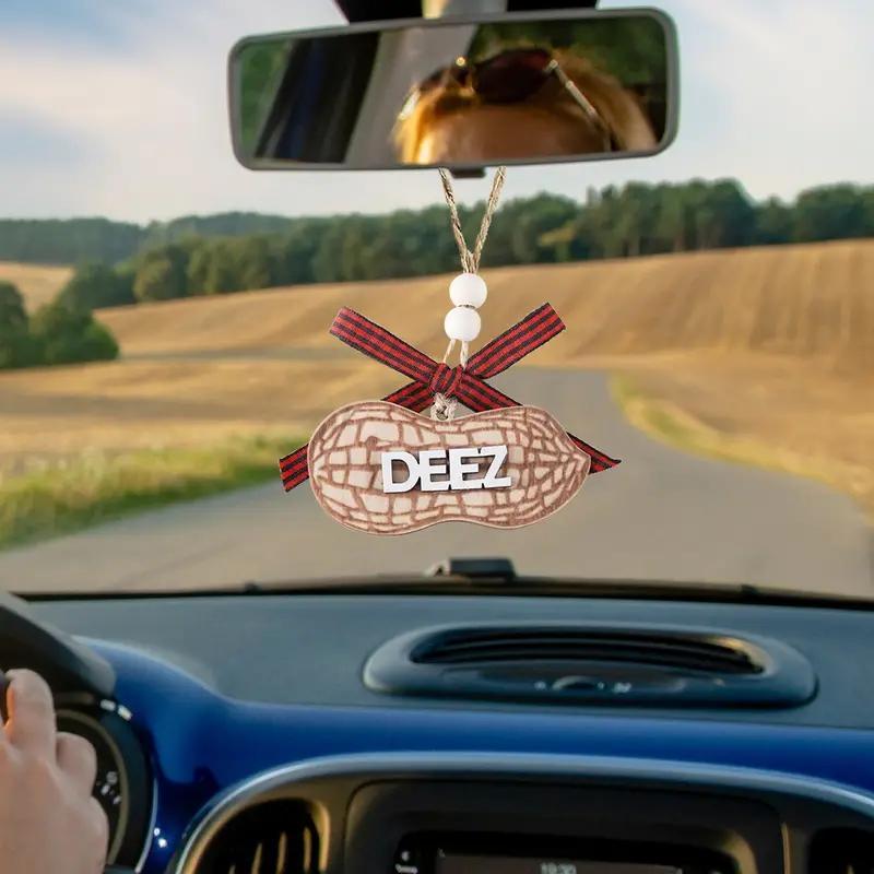 🔥Wooden Peanut Car Hanging Ornament