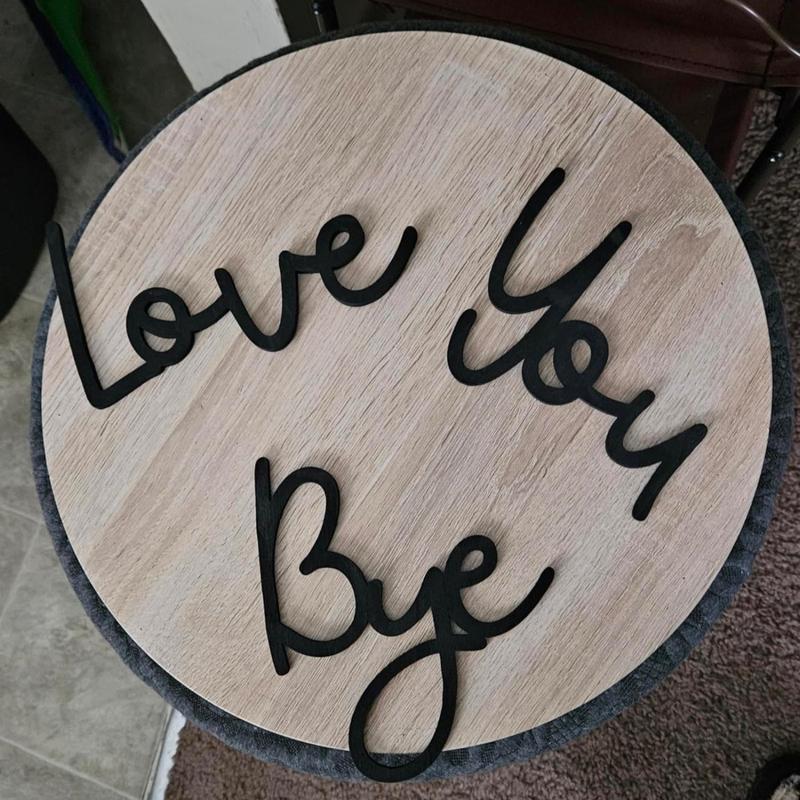 🔥2025 New Arrival🔥Wooden Wall Hanging Sign Decoration - No Wall Damage